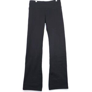 Athleta Womens Black Yoga Pants S Flare Athletic Activewear Yoga Running Barre